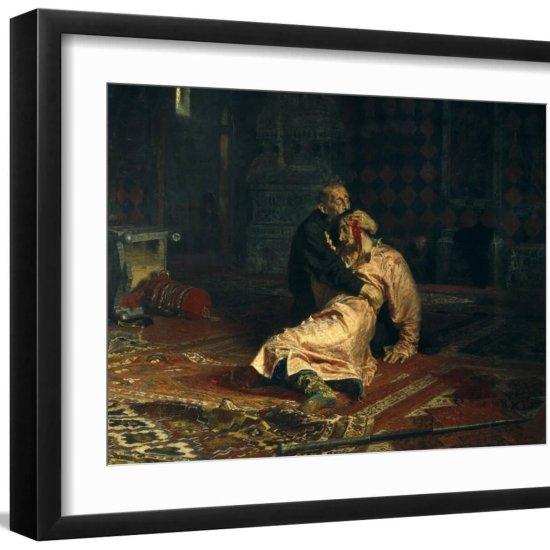 İvan The Terrible And His Son Painting