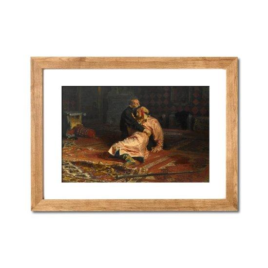 İvan The Terrible And His Son Painting