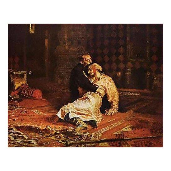 İvan The Terrible And His Son Painting