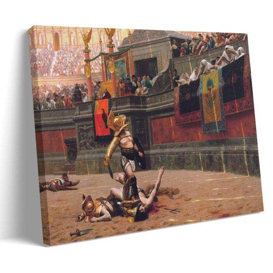 Jean Leon Gerome Pollice Verso Tablo