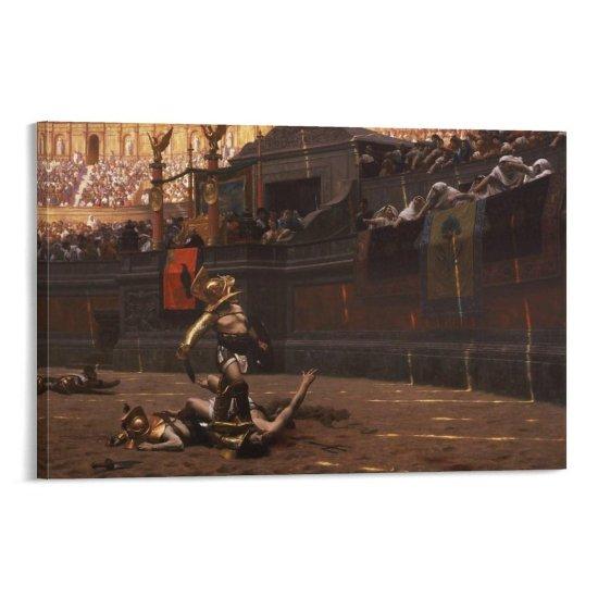 Jean Leon Gerome Pollice Verso Tablo