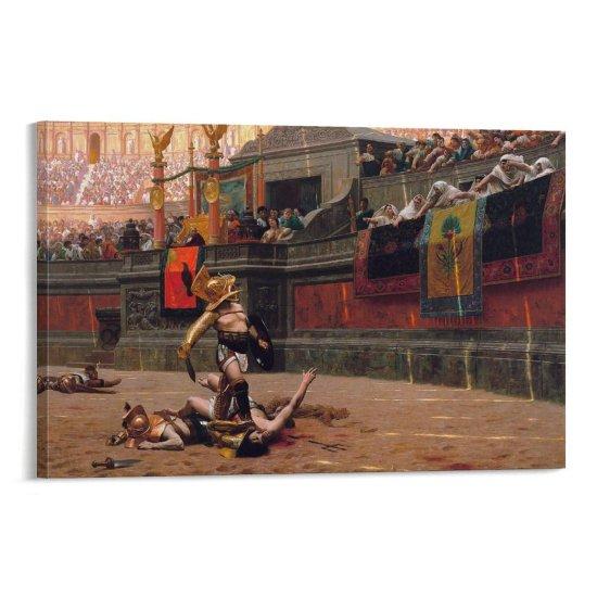 Jean Leon Gerome Pollice Verso Tablo