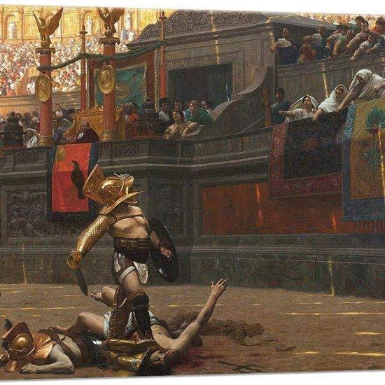Jean Leon Gerome Pollice Verso Tablo
