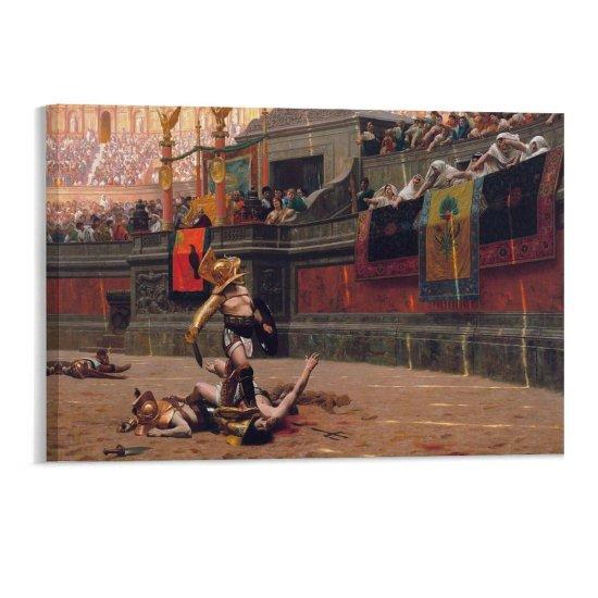 Jean Leon Gerome Pollice Verso Tablo