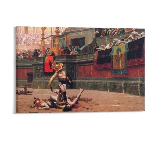 Jean Leon Gerome Pollice Verso Tablo
