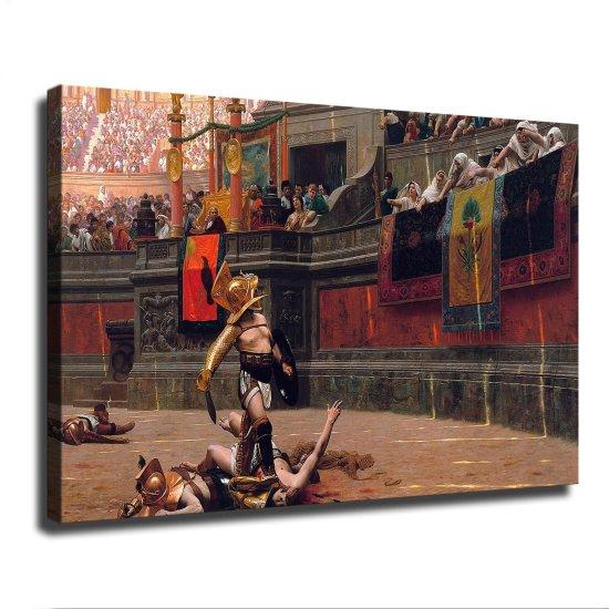 Jean Leon Gerome Pollice Verso Tablo