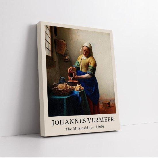 Johannes Vermeer Süt Döken Kadın