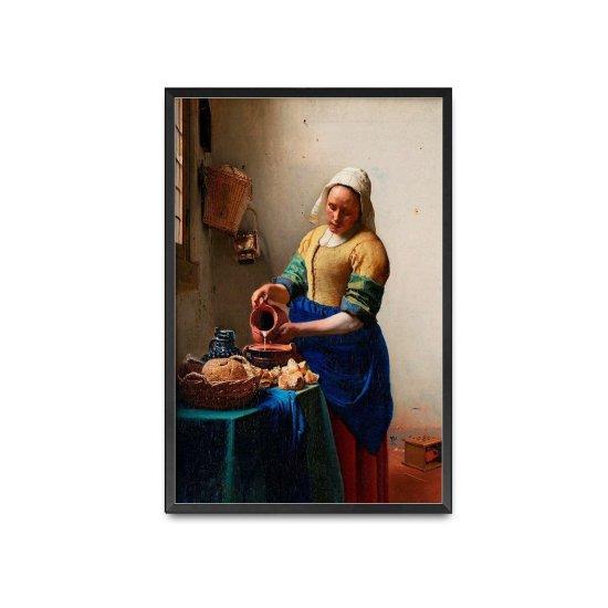 Johannes Vermeer Süt Döken Kadın