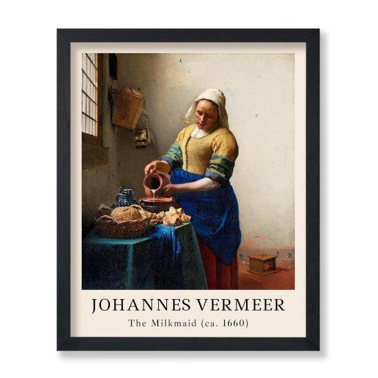 Johannes Vermeer Süt Döken Kadın