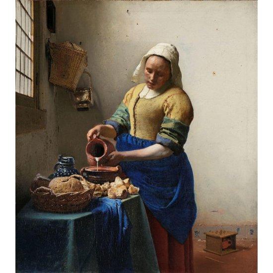 Johannes Vermeer Süt Döken Kadın