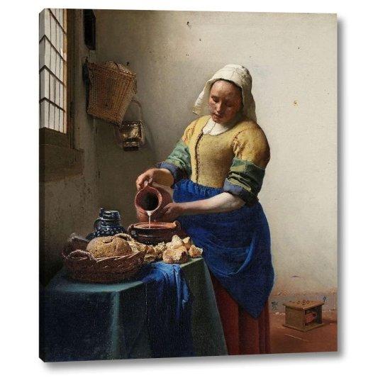 Johannes Vermeer Süt Döken Kadın