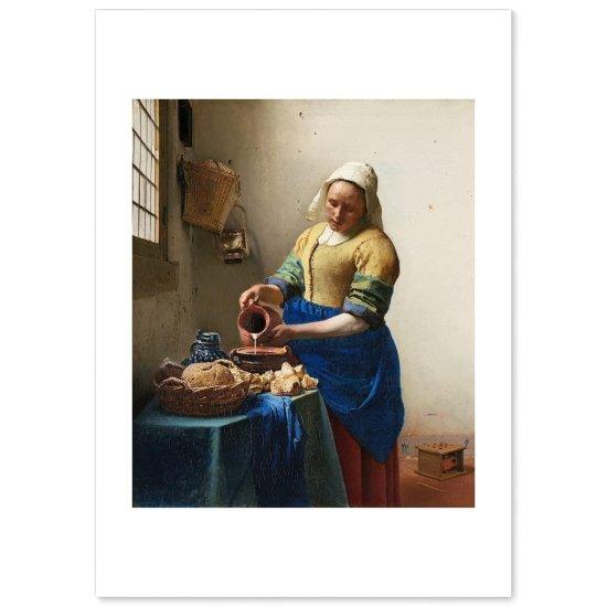 Johannes Vermeer Süt Döken Kadın