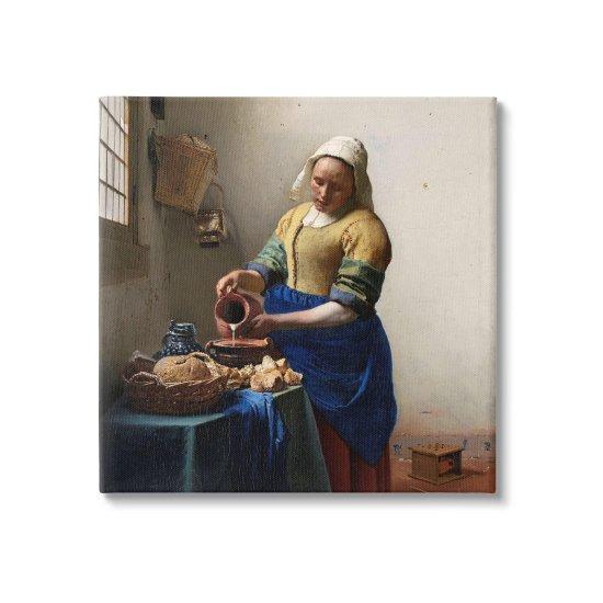 Johannes Vermeer Süt Döken Kadın