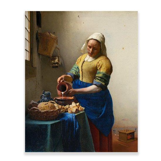 Johannes Vermeer Süt Döken Kadın
