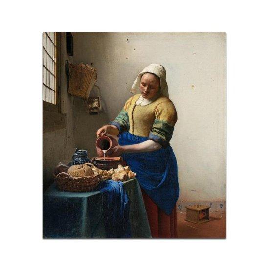Johannes Vermeer Süt Döken Kadın