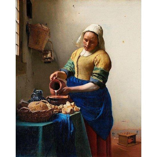 Johannes Vermeer Süt Döken Kadın