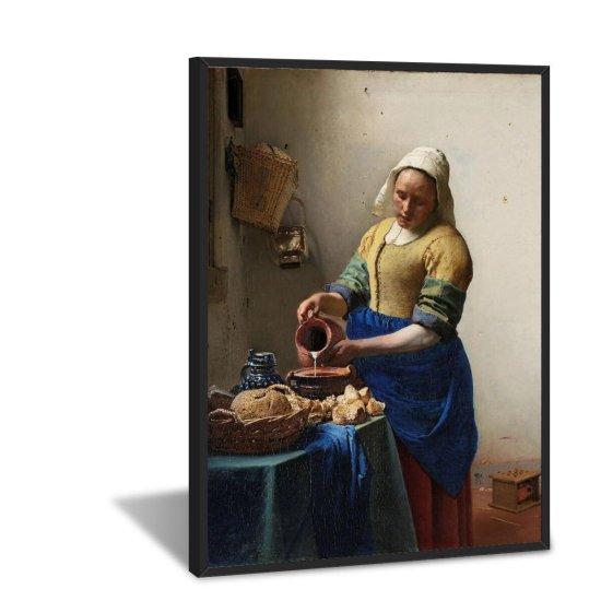 Johannes Vermeer Süt Döken Kadın