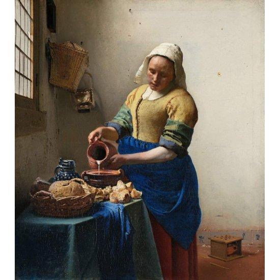 Johannes Vermeer Süt Döken Kadın