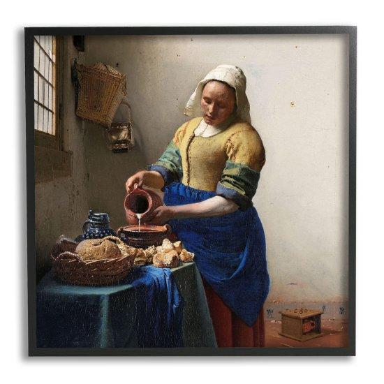 Johannes Vermeer Süt Döken Kadın