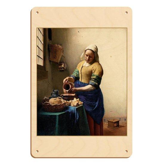 Johannes Vermeer Süt Döken Kadın