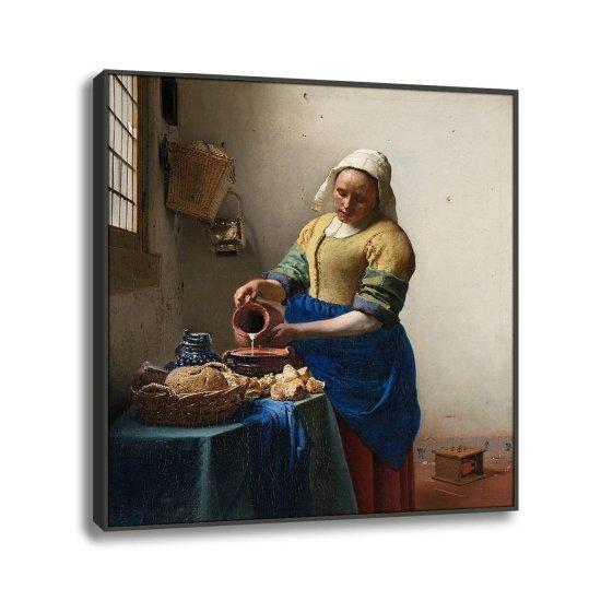 Johannes Vermeer Süt Döken Kadın
