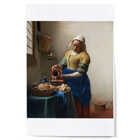 Johannes Vermeer Süt Döken Kadın