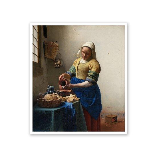 Johannes Vermeer Süt Döken Kadın