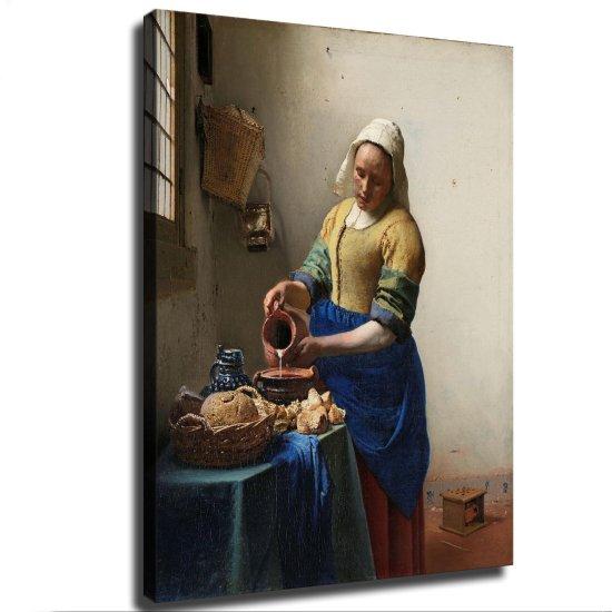 Johannes Vermeer Süt Döken Kadın