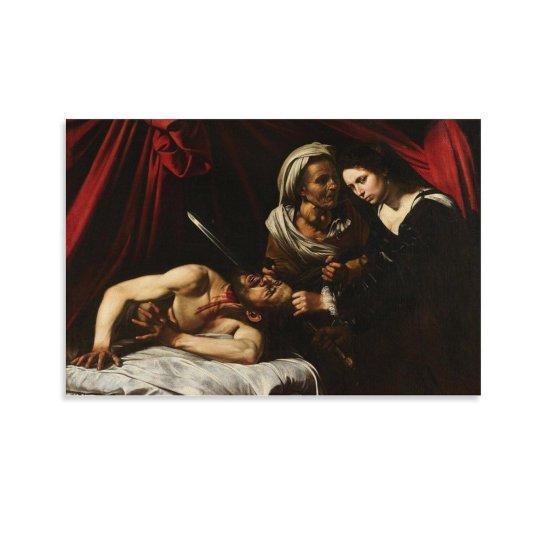 Judith Holofernes'in Başını Keserken