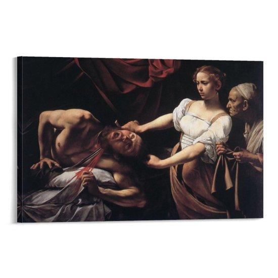 Judith Holofernes'in Başını Keserken