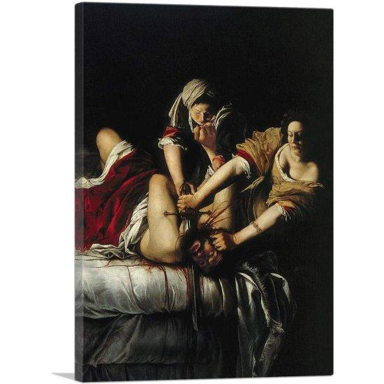 Judith Holofernes'in Başını Keserken