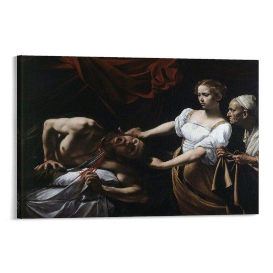 Judith Holofernes'in Başını Keserken