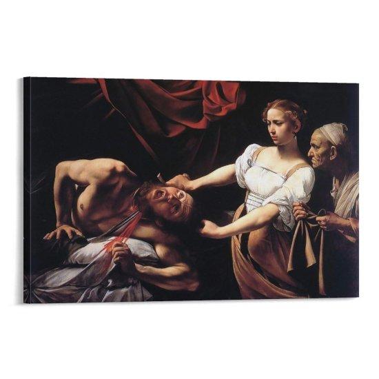 Judith Holofernes'in Başını Keserken