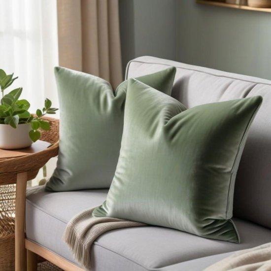 Kadife Kırlent Kılıfı