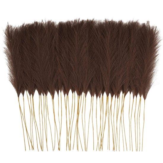 Kahverengi Çiçekler Yapay