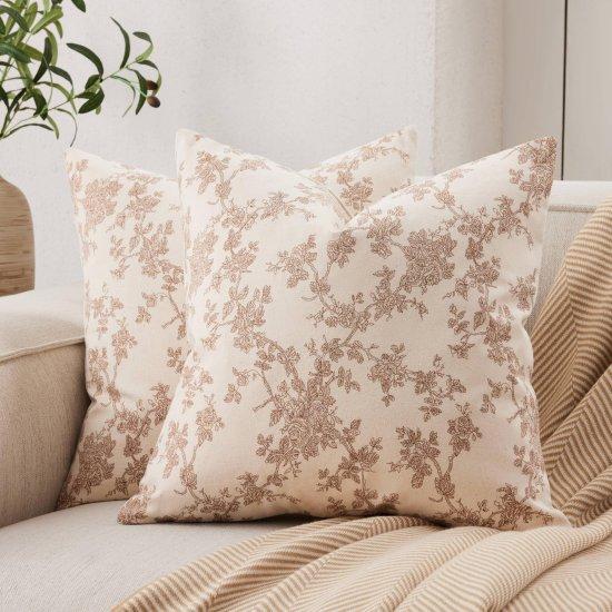 Kahverengi Kırlent Kılıfı