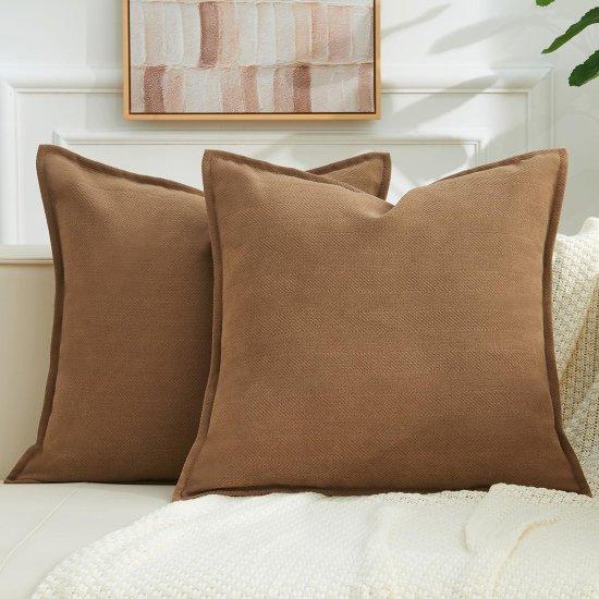 Kahverengi Kırlent Kılıfı