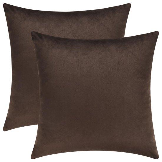 Kahverengi Kırlent Kılıfı