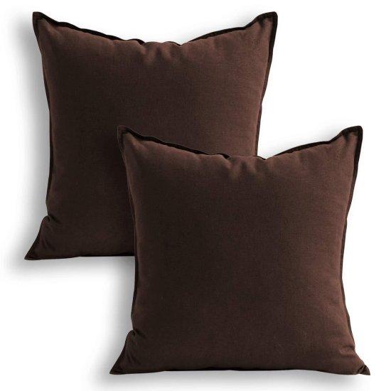 Kahverengi Kırlent Kılıfı