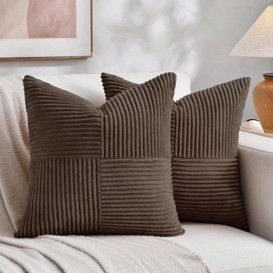 Kahverengi Kırlent Kılıfı