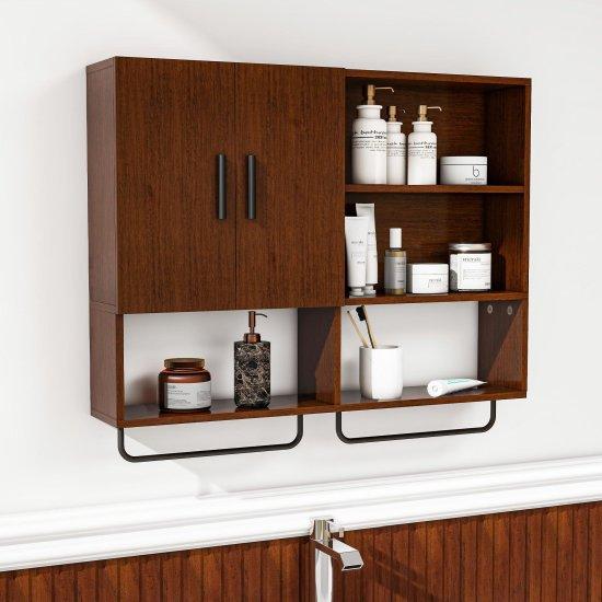 Kapaklı Duvar Rafı