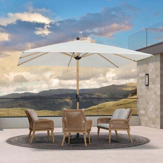 Kare Bahçe Şemsiyesi