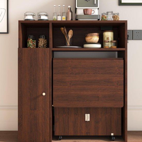 Katlanır Dolaplı Mutfak Masası