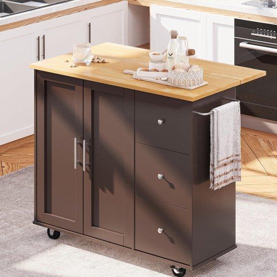 Katlanır Dolaplı Mutfak Masası