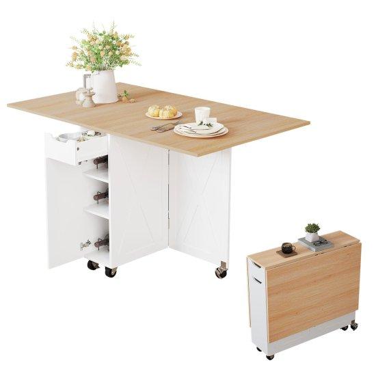 Katlanır Dolaplı Mutfak Masası