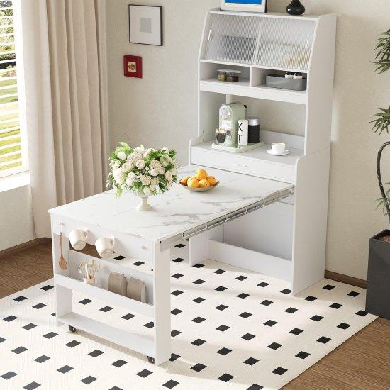 Katlanır Dolaplı Mutfak Masası