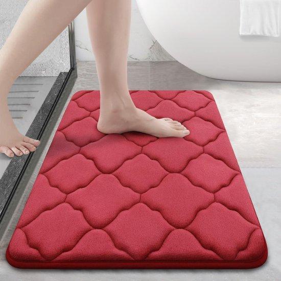 Kırmızı Banyo Paspası