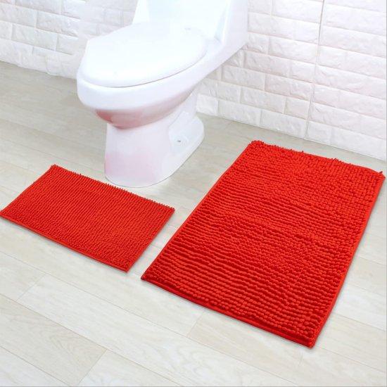 Kırmızı Banyo Paspası