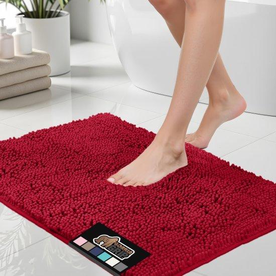 Kırmızı Banyo Paspası