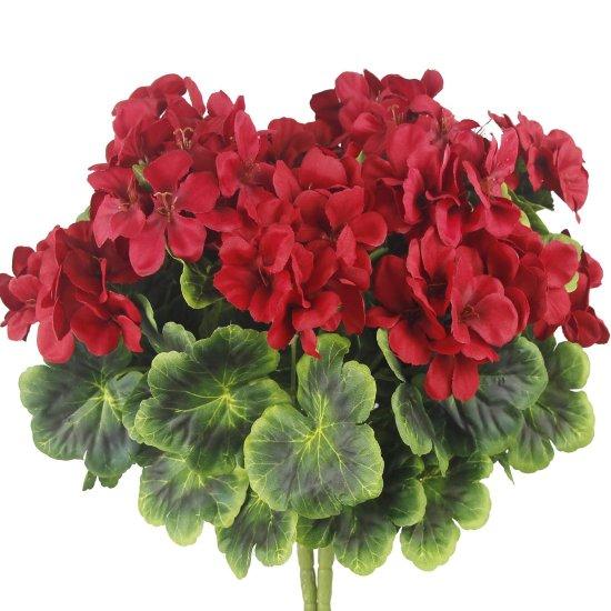 Kırmızı Frenk Gülü Yapay